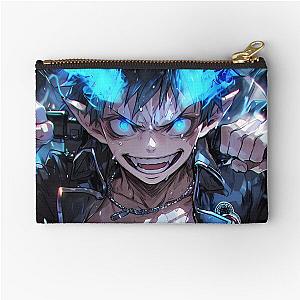 Rin Okumura Blue Exorcist Anime Demon Blue Flames Intense Power Pouch