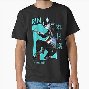 Rin Okumura Blue Exorcist Card Classic T-Shirt