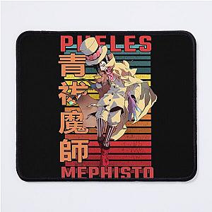 Mephisto Pheles Blue Exorcist Retro Anime Design Mouse Pad