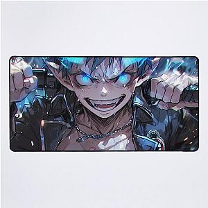 Rin Okumura Blue Exorcist Anime Demon Blue Flames Intense Power