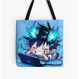 Rin Okumura Blue Exorcist Anime Gaming Energy Tote Bag