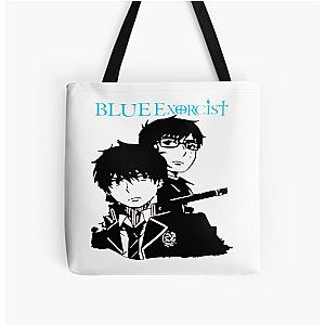 Okumura Brothers Blue Exorcist All Print Tote Bag