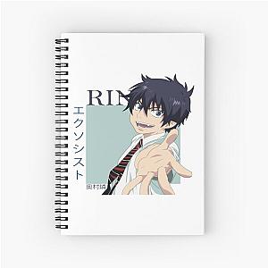 Rin Okumura Blue Exorcist Spiral Notebook