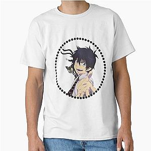 Rin Okumura and Kuro Blue Exorcist Ao No Exorcist Classic T-Shirt