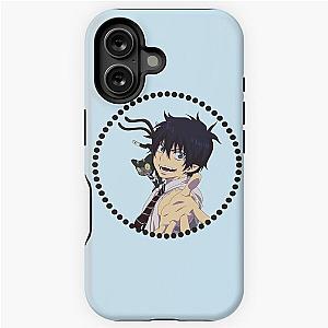 Rin Okumura and Kuro Blue Exorcist Ao No Exorcist iPhone Tough Case