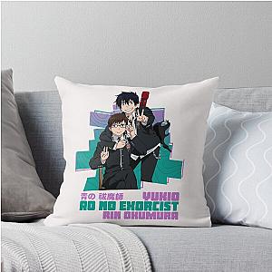 Rin Okumura - Ao no Exorcist Blue Exorcist Throw Pillow