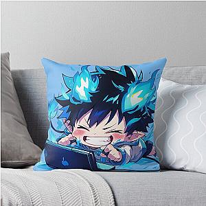 Rin Okumura Blue Exorcist Anime Gaming Energy Throw Pillow
