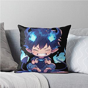 Rin Okumura Blue Exorcist Anime Throw Pillow