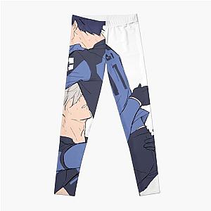 Blue Lock Leggings - Blue Lock Isagi Yoichi Seishiro Nagi Leggings