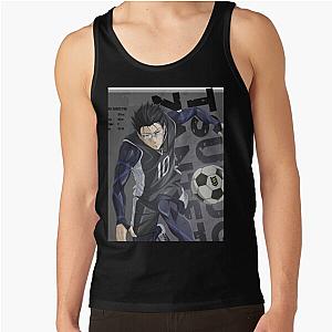 Blue Lock Tank Tops - Blue Lock Tsurugi Zantetsu Tank Top