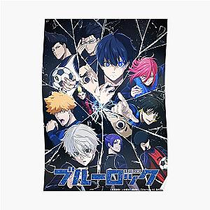 Blue Lock Posters - Blue Eyes Yoichi Epic Manga Football Poster