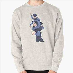 Blue Lock Sweatshirts - Blue Lock Isagi Yoichi Seishiro Nagi Pullover Sweatshirt