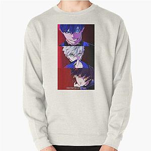 Blue Lock Sweatshirts - Blue Lock Yoichi Isagi Bachira Meguru Seishiro Nagi Pullover Sweatshirt