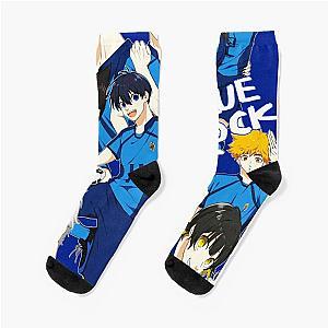 Blue Lock Socks - Blue Lock Team Socks