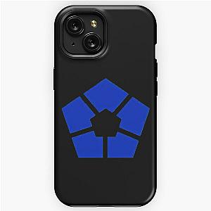 blue lock logo  iPhone Tough Case