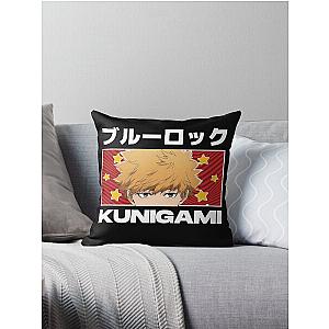 Blue Lock - Rensuke Kunigami Peeker Throw Pillow