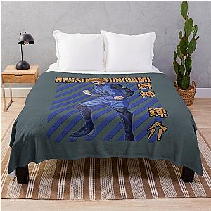 Rensuke Kunigami Blue Lock Anime  Throw Blanket