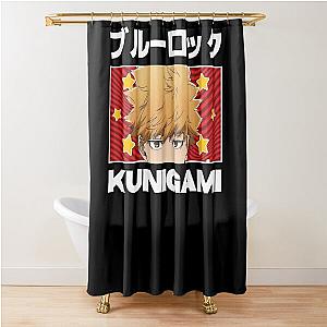 Blue Lock - Rensuke Kunigami Peeker Shower Curtain