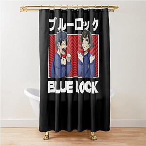 Blue Lock - Isagi and Bachira Shower Curtain