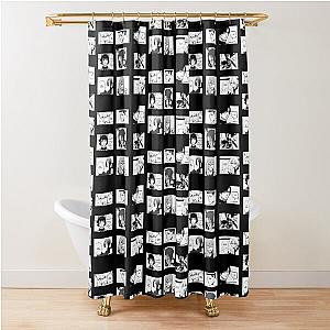 Blue Lock Pack stickers Shower Curtain