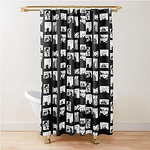 Blue Lock Pack stickers Shower Curtain