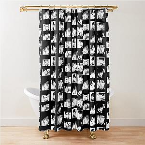 Blue Lock Pack stickers Shower Curtain