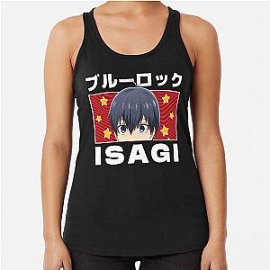 Blue Lock - Yoichi Isagi Peeker Racerback Tank Top