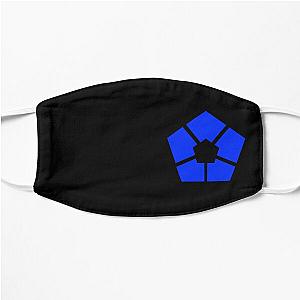 Blue lock logo Flat Mask