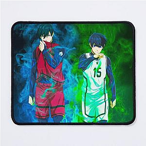 Isagi and Rin Blue Lock  Mouse Pad