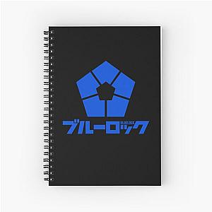 Blue Lock Logo - Soccer Sports Anime  Spiral Notebook