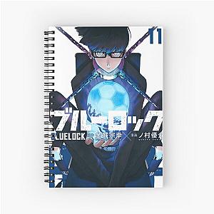 blue lock  Spiral Notebook