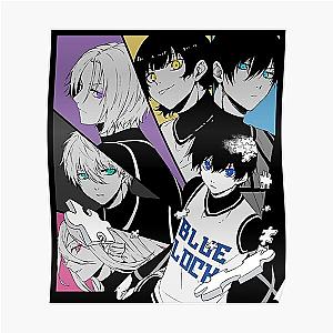 blue lock isagi  Poster RB2104