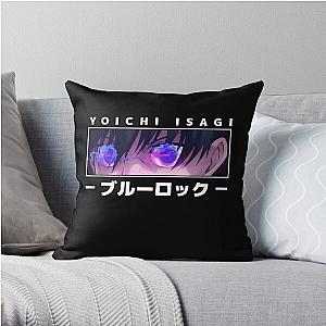 Blue Lock - Yoichi Isagi eyes Throw Pillow RB2104