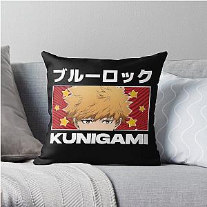 Blue Lock - Rensuke Kunigami Peeker Throw Pillow RB2104