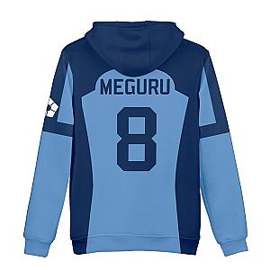 BLUE LOCK Cosplay Meguru Anime Men Sweatshirt