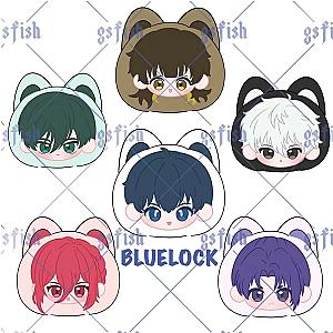 12cm Anime Blue Lock Cat Cosplay Doll Keychain