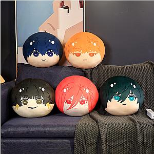 10-40cm BLUE LOCK Anime Round Cushion Dolls Plush