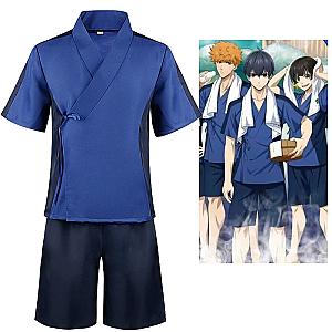 BLUELOCK Short Sleeve Costume Football Bathrobe Cosplay