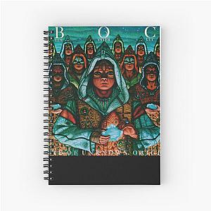 Blue Oyster Cult Fire of Unknown Origin Spiral Notebook