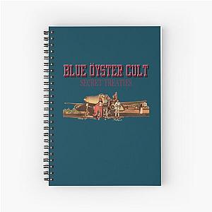 BOC Blue Oyster Cult Secret Treaties Color Album custom Premium  Spiral Notebook