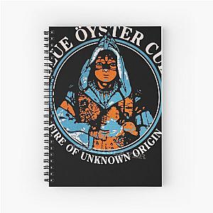 blue oyster cult band rock Spiral Notebook