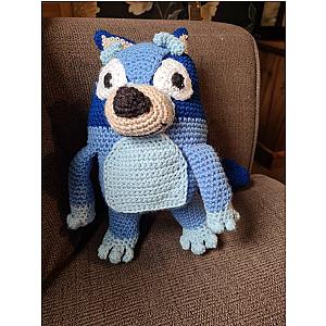 Bluey Blue Heeler Puppy Crochet Pattern Plush ES1302
