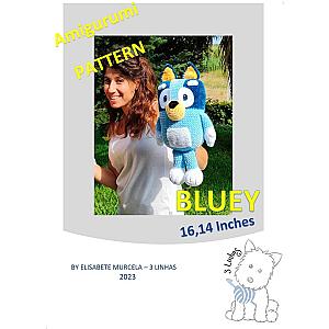 Bluey Dog Amigurumi Pattern ES1302