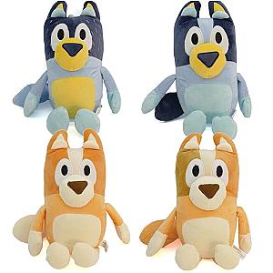 25cm Blue and Orange Bluey and Bingo Dog Family Toy Plush