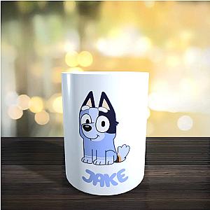 Bluey Dog Personalized Jake White Ceramic Mugs ES1302