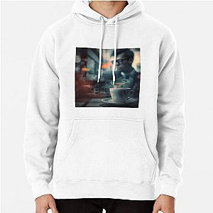 Blur Coffee and TV Pullover Hoodie RB1608