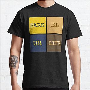 Blur band parklife squares design Classic T-Shirt RB1608