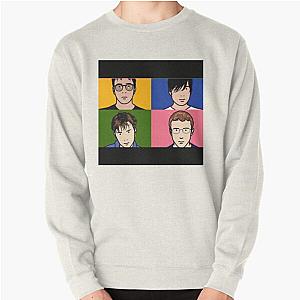 Blur logo design British rock band founded in Colchester batang wangi Pullover Sweatshirt RB1608