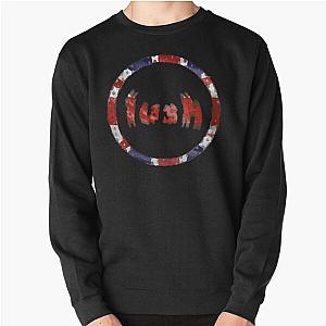 Shoegazing English Rock Band Lush Radial Blur Logo Classic  Pullover Sweatshirt RB1608