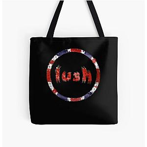 Shoegazing English Rock Band Lush Radial Blur Logo All Over Print Tote Bag RB1608